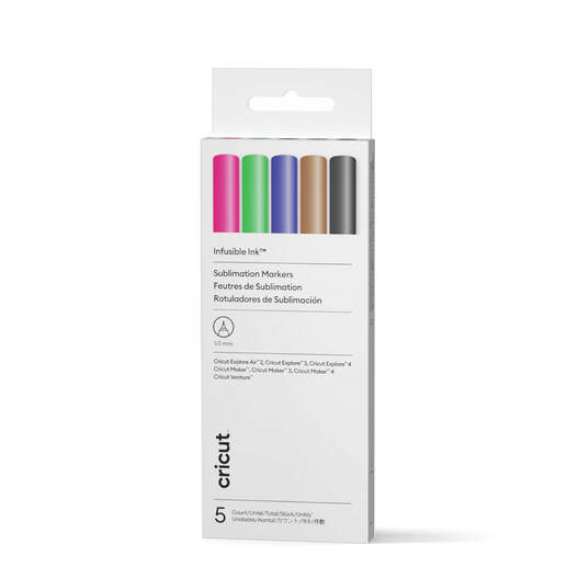 Infusible Ink&trade; Stifte (1,0), Standardfarben (5 St&uuml;ck)