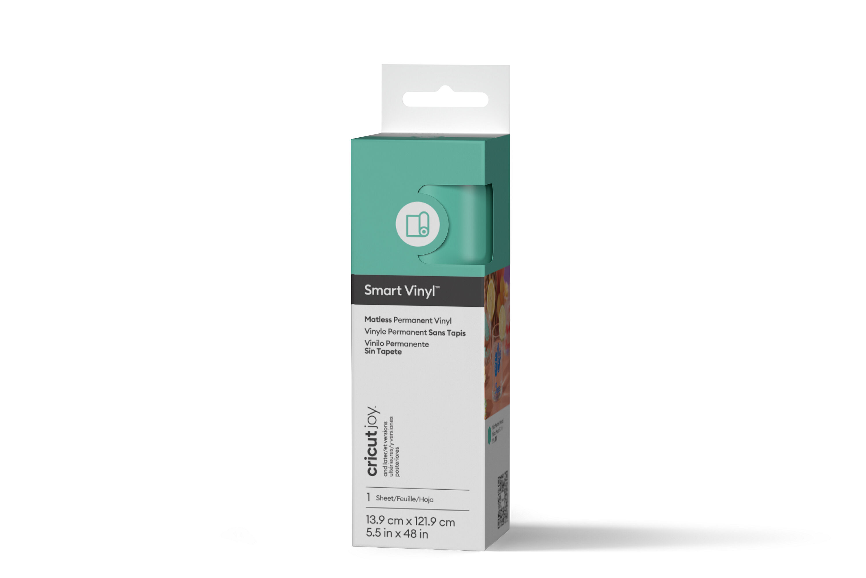 Cricut Joy Smart Vinyl Permanentes Vinyl Ohne Schneidematte, Minze | Mint