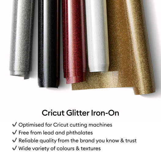 Glitzer Iron-On, Tiefes Meerschaumgr&uuml;n