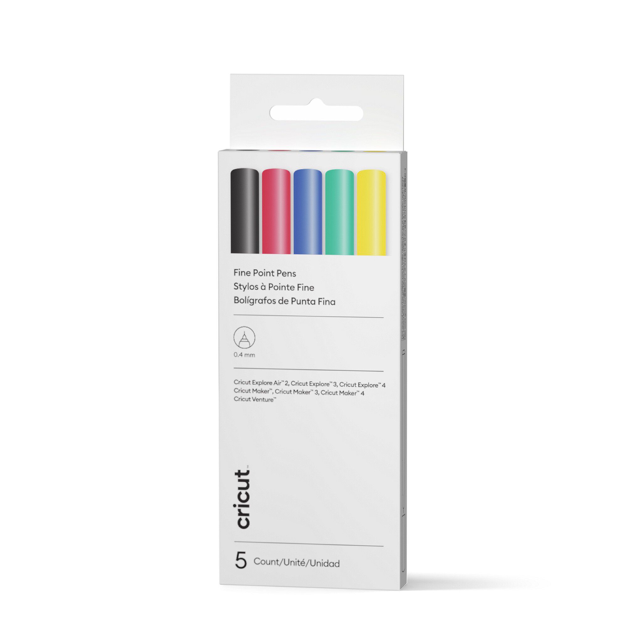 Cricut™ Fine Point Pen 0.4 mm | Classic Sampler | 5 Count