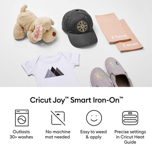 Smart Iron-On&trade; Cricut Joy&trade;, collection Classics