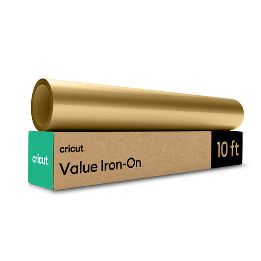 Iron-On im Vorteilspack (3 m / 10 Fuß), Gold