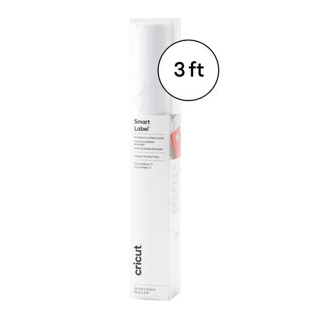 Smart Label™ Writable Vinyl – Removable, White (3 ft) Smart Label™ Writable Vinyl – Removable, White (3 ft)