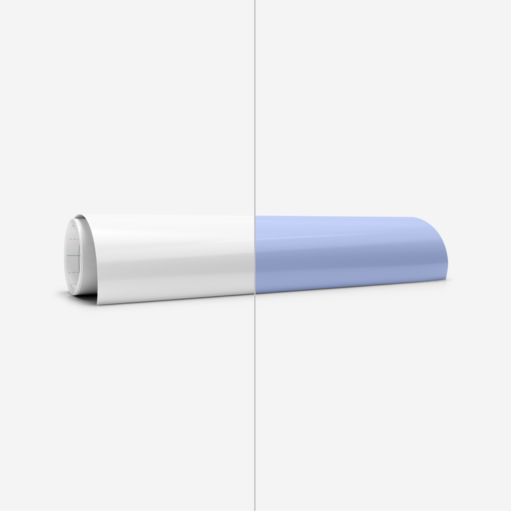 Thermocollant à couleur changeante activé par les UV, blanc - bleu