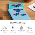 Cricut&trade; Printable Vinyl &ndash; A4 (20 ct), Silver