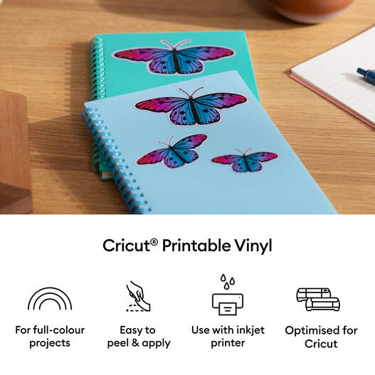 Cricut&trade; Printable Vinyl &ndash; A4 (20 ct), Silver