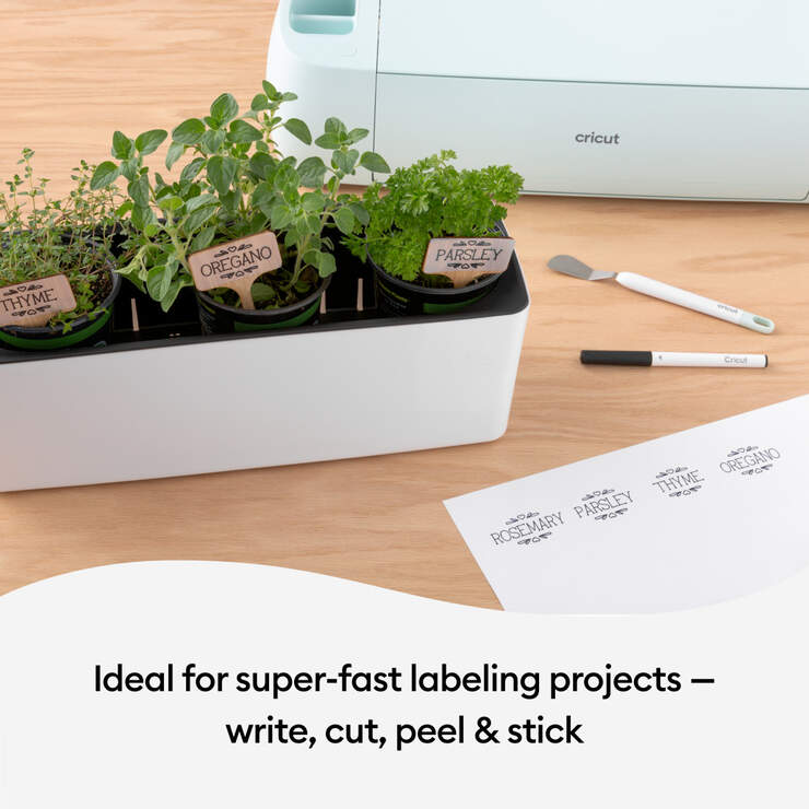 Smart Label™ Writable Vinyl – Permanent, Transparent (3 ft) Smart Label™ Writable Vinyl – Permanent, Transparent (3 ft)