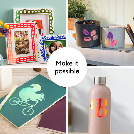 Holographic Vinyl, Neon Riot Sampler (3 ct)