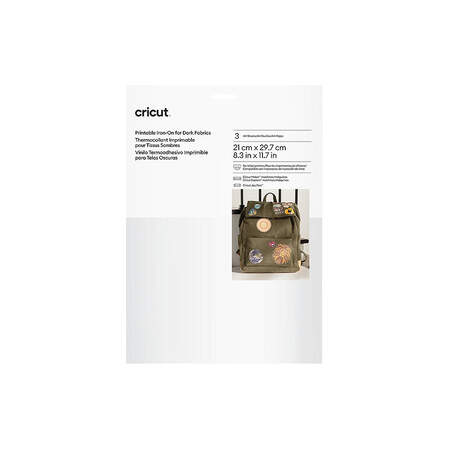Thermocollant imprimable pour tissus foncés – A4 (3 feuilles) Thermocollant imprimable pour tissus foncés – A4 (3 feuilles)