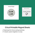 Printable Magnet Sheets &ndash; A4 (8 ct), White