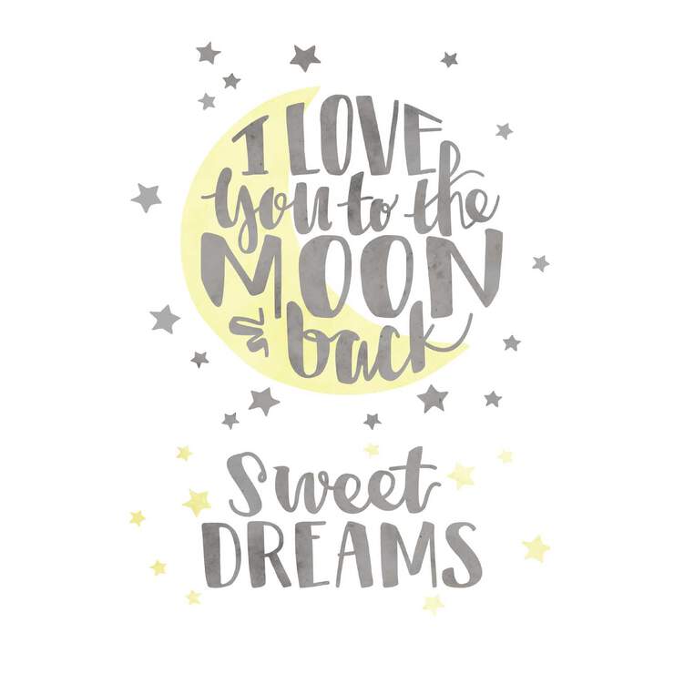 Iron-On Designs™, To the Moon & Back (SM) Iron-On Designs™, To the Moon & Back (SM)
