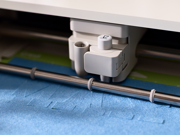 Cricut machine cutting felt