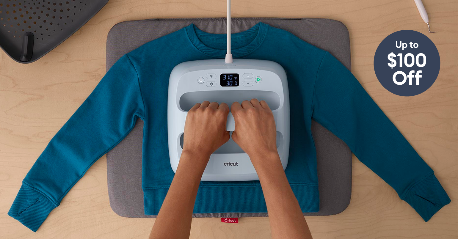Save up to $100 on heat presses