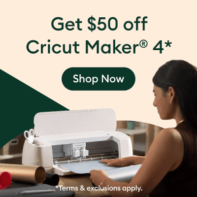 Get $50 off Cricut Maker 4