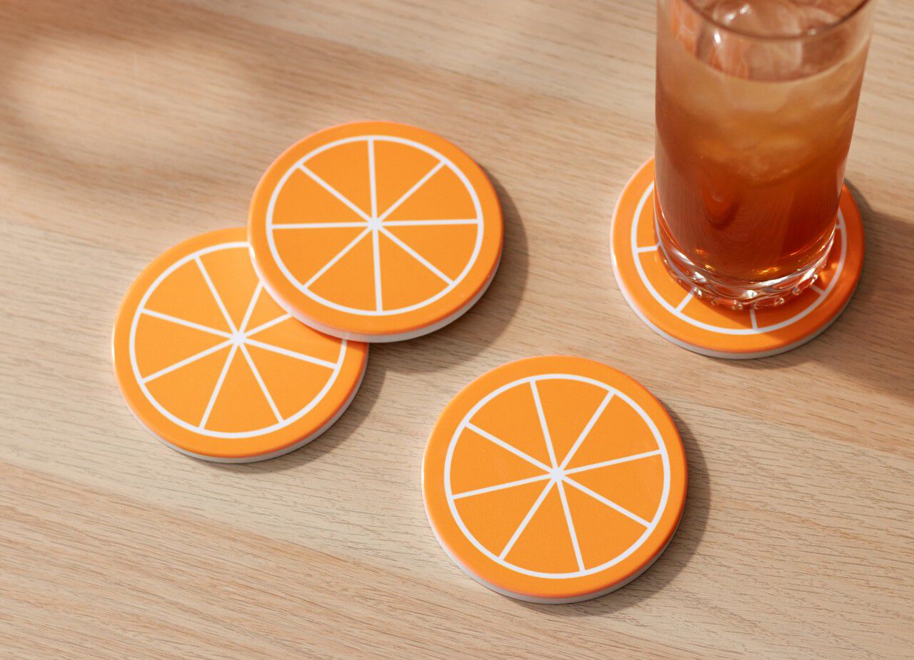 Infusible Ink coasters