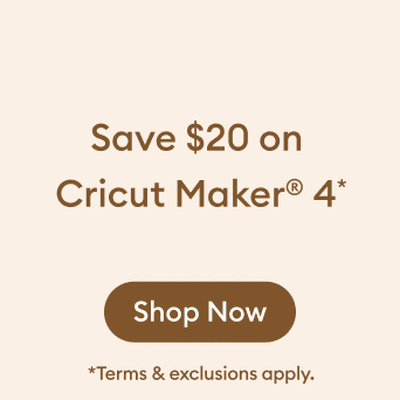 Get $20 off Cricut Maker 4