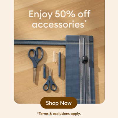 50% off accessories