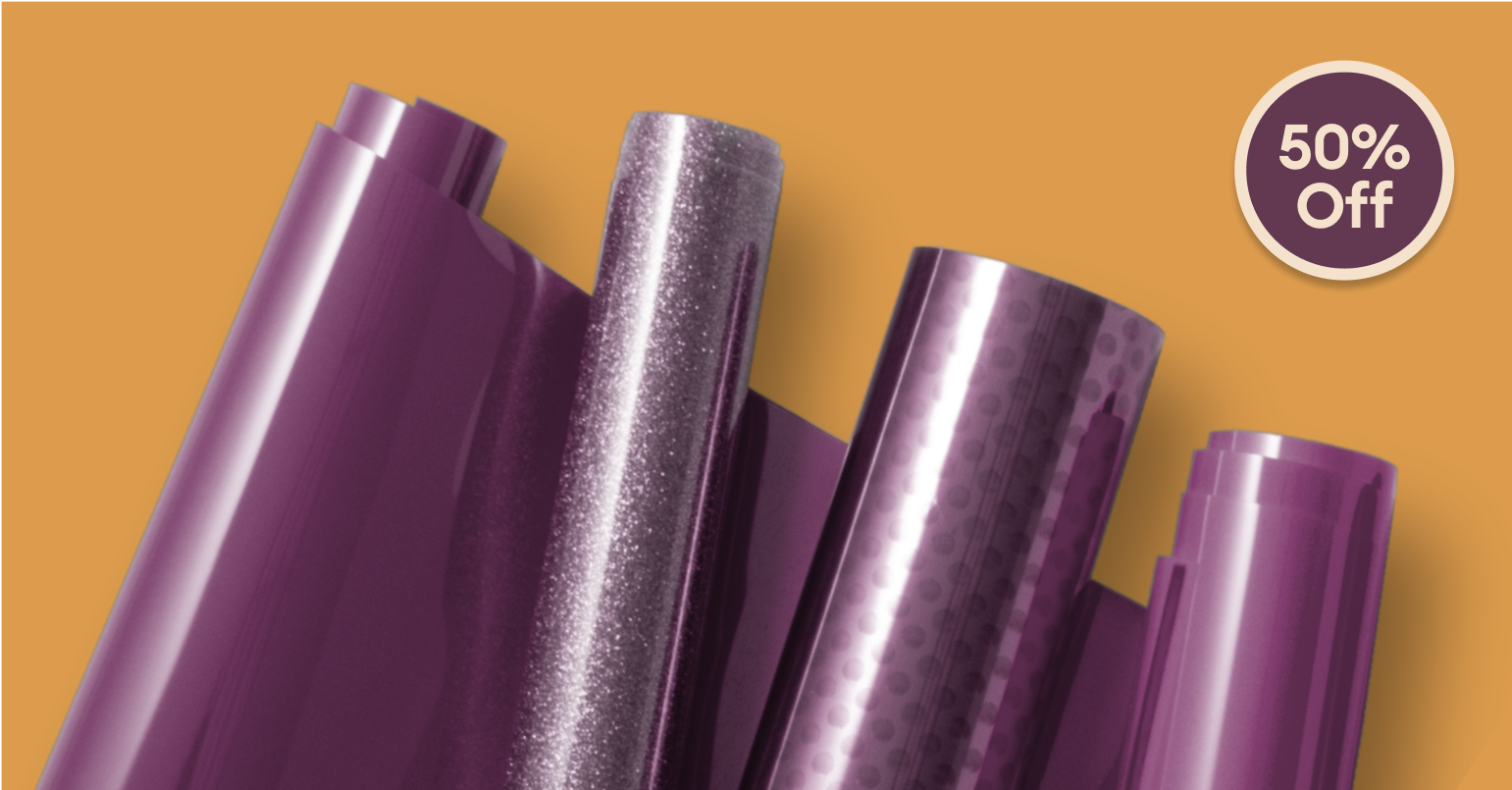Save 50% on materials & accessories