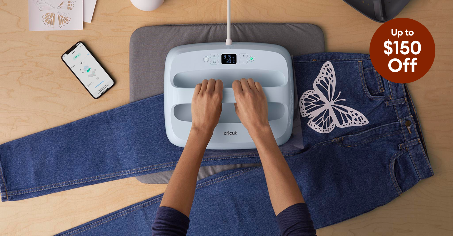 Save up to $150 on heat presses