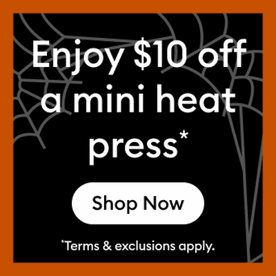 Save up to 25% on heat presses