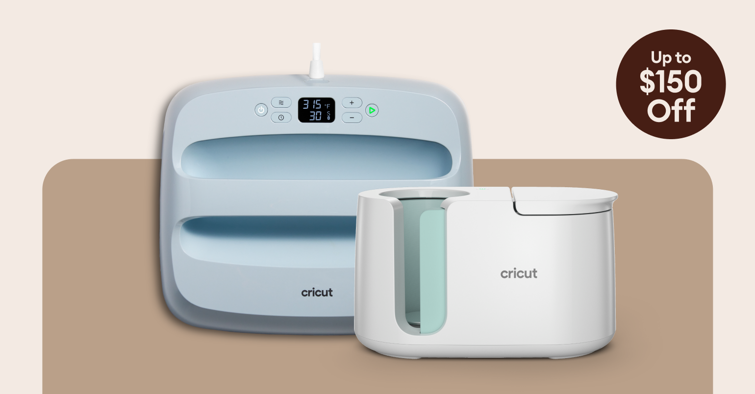 Save up to $150 on heat presses