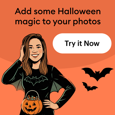 Make custom coloring pages for a Halloween treat