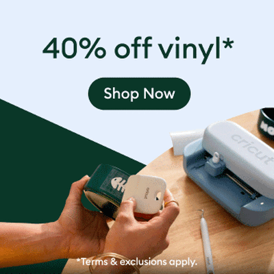 40% off vinyl