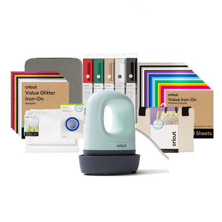 Cricut EasyPress Mini&trade; LT, Mint Green + Everything Bundle
