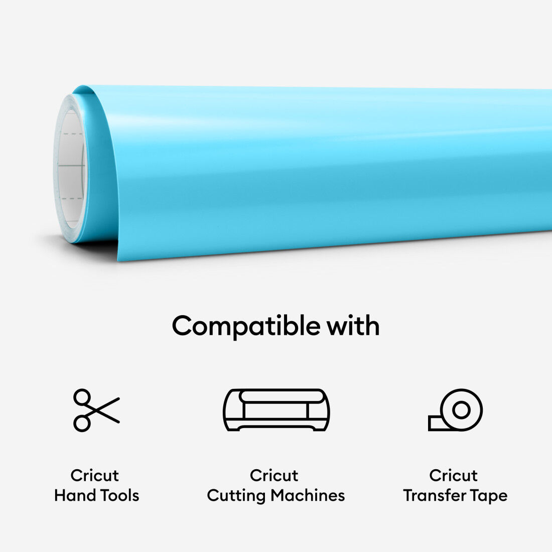 Light Blue - Turquoise Cricut Color-Changing Permanent Vinyl