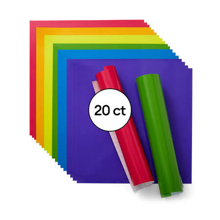 Vinyl, Bright Rainbow Sampler - Permanent (20 ct) Vinyl, Bright Rainbow Sampler - Permanent (20 ct)