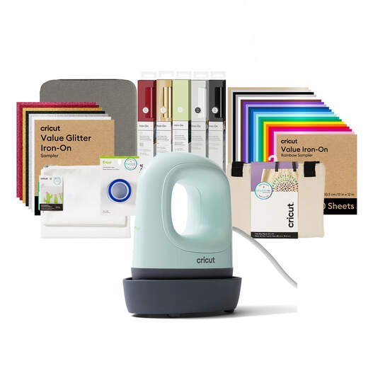 Cricut EasyPress Mini™ LT, Mint Green + Everything Bundle