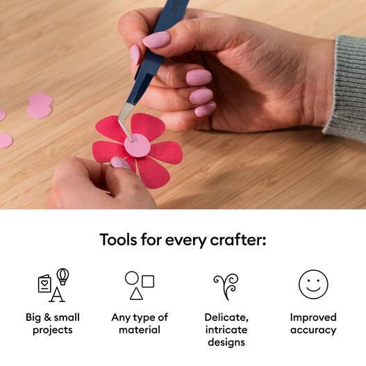 Cricut&reg; Reverse Tweezers
