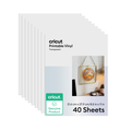 Cricut® Printable Vinyl - 8.5 in x 11 in (40 ct)