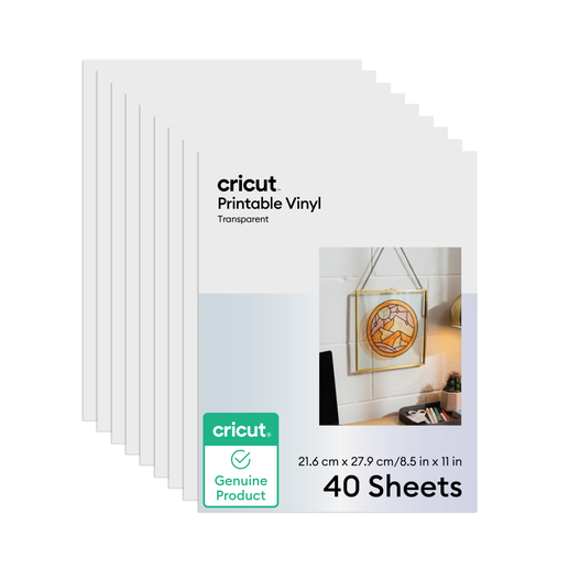 Cricut® Printable Vinyl - 8.5 in x 11 in (40 ct)