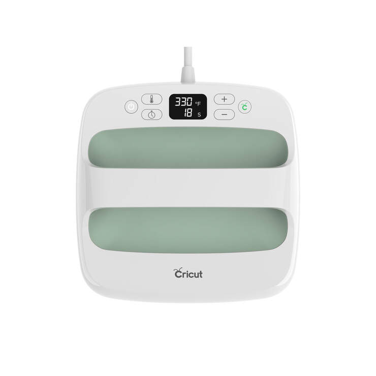 Cricut EasyPress™ 2, Mint - 9" x 9" + Everything Iron -On Bundle Cricut EasyPress™ 2, Mint - 9" x 9" + Everything Iron -On Bundle