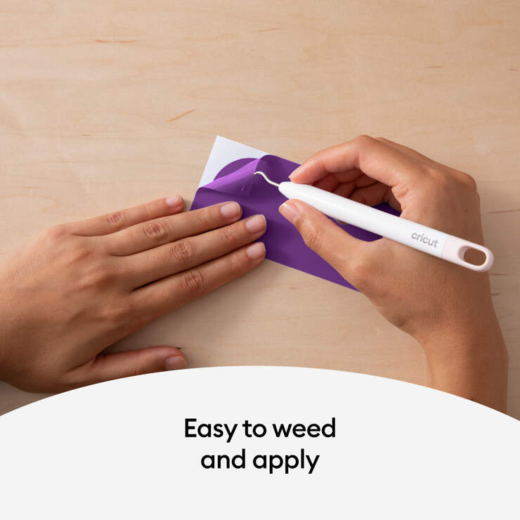 HeatActivated, ColorChanging Vinyl Permanent, Purple Turquoise