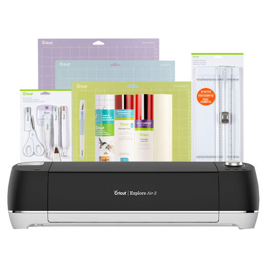 Black Friday Cricut Explore Air 2 Cricut Explore Air™ 2, Black + Essentials Bundle | Cricut Shop