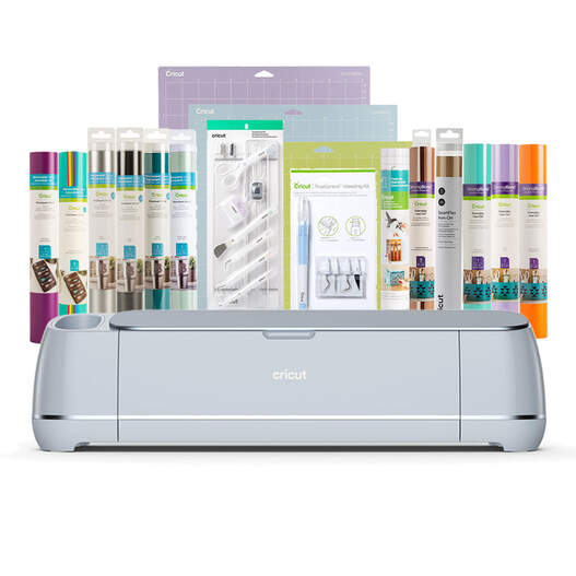Certified Refurbished Cricut Maker® 3 + Essentials Bundle + Cricut Access™ Subscription