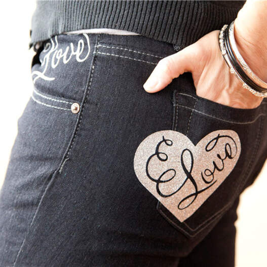 Cricut Glitter IronOn Vinyl 5 Feet