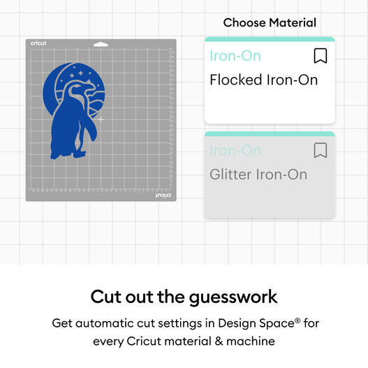 Cricut® Flocked Iron-On (12 in x 19 in)