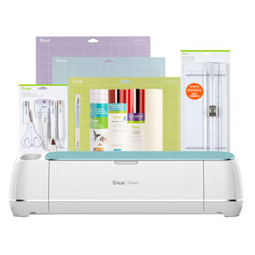 Cricut Maker&reg; + Essentials Bundle, Blue