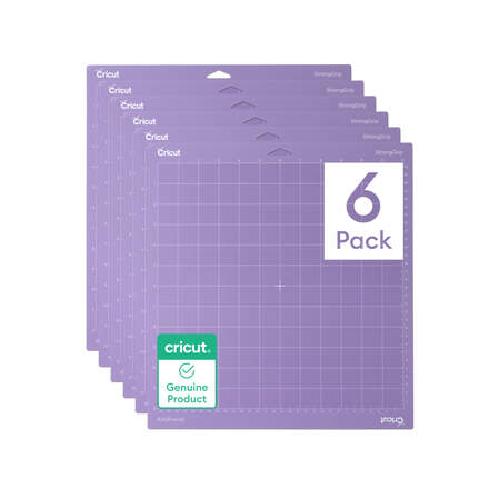 Cricut® Strong Grip Machine Mat - 12 in x 12 in (6 ct)