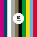 Cricut® Smart Iron-On™ Matless Heat Transfer Vinyl, Variety Sampler - 13 in x 12 in (12 ct)