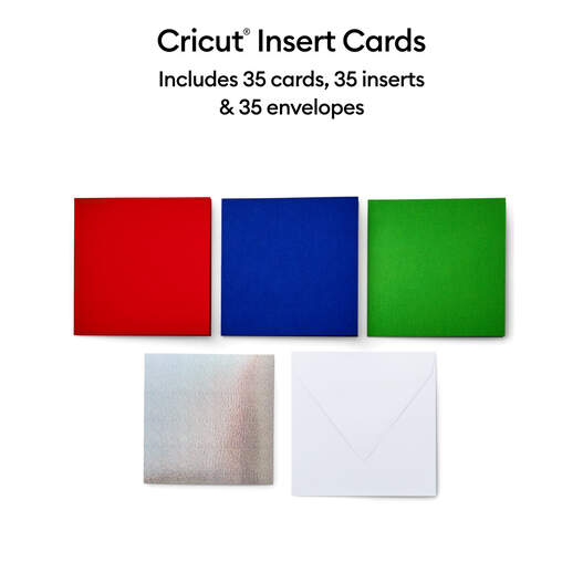 Cricut Princess Insert Cards 4.75 x 4.75 Inches 35 Pack