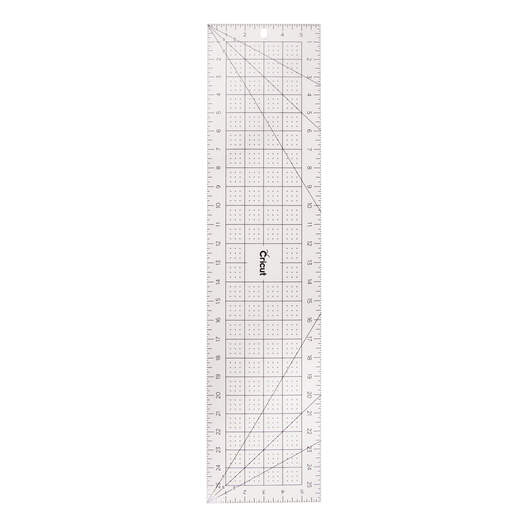 Reversible Acrylic Ruler, 6” x 12”