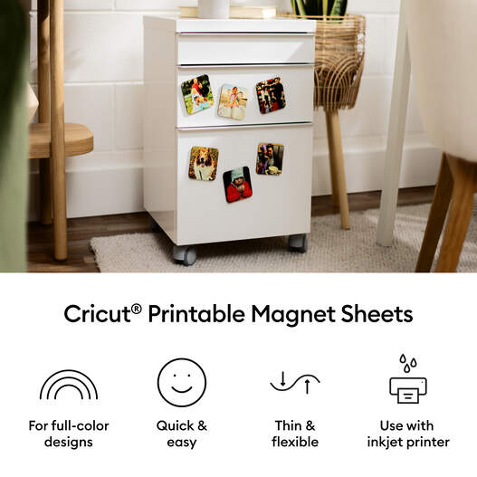 Cricut® Printable Magnet Sheets - 8.5 in x 11 in (3 ct)