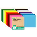 Cricut&reg; Value Cardstock, Rainbow Sampler - 12 in x 12 in (120 ct)