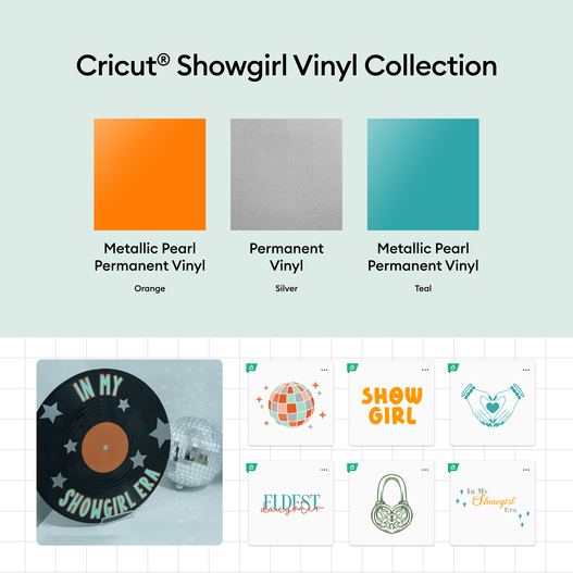 Cricut® Showgirl Vinyl Collection Cricut® Showgirl Vinyl Collection