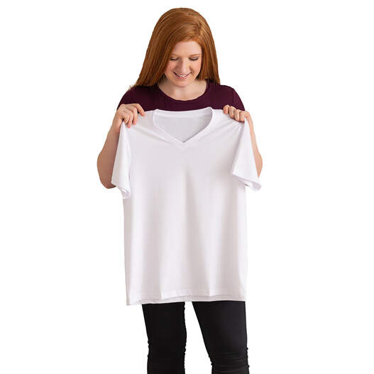 Cricut Blank V Neck Women's T Shirt