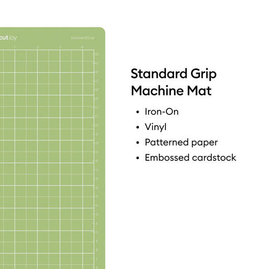Cricut Joy™ Machine Mat Variety Pack - 4.5 in x 12 in (5 ct)